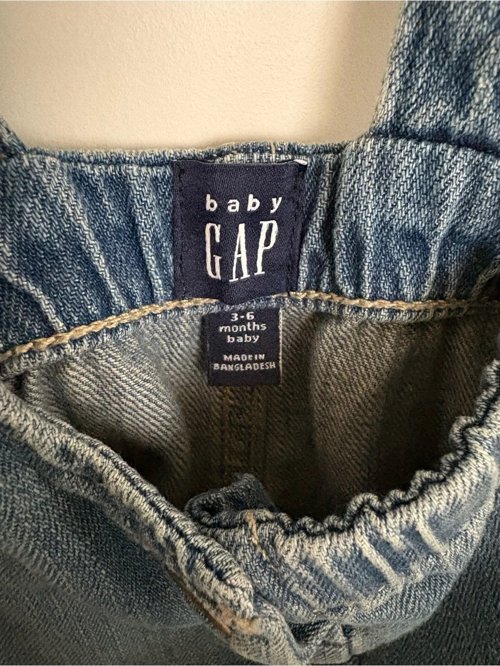GAP First Favorites Light Blue Denim Overalls